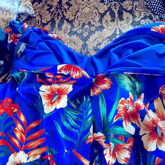 Floral Nine West sz16 jumpsuit - Picture 3 of 4